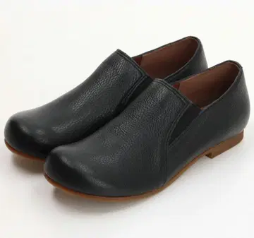 히나데이그린 사이드고어 슬립온 천연 가죽 24.5cm