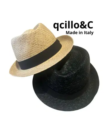 qcillo&c 스트로우 햇 2개 세트