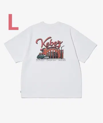 새상품 KEBOZ TUS4 S/S TEE 야구 L