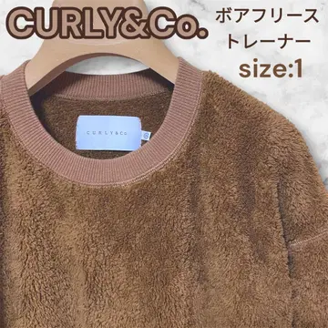 [인기] CURLY&Co. 보아 플리스 트레이닝복 손가락 포켓 1