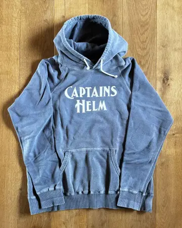 CAPTAINS HELM 인디고 풀오버 후드티 XL