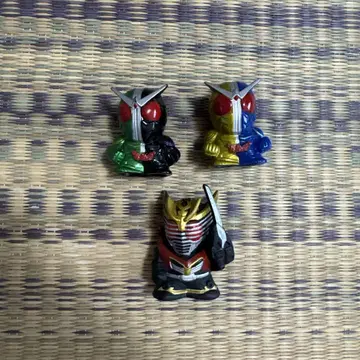 가면라이더 손가락 인형 3체 세트