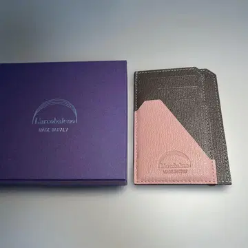 미사용 새상품 라르코발레노 L'arcobaleno 스마트 미니 지갑