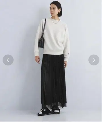 [미사용 새상품] 그린 라벨 릴랙싱/플리츠 스커트