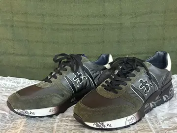 PREMIATA 스니커즈 올리브 그린
