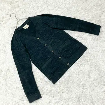 [ 더 샵 티케이 믹스파이스 ] (M) V넥 가디건 심플