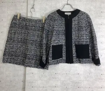 BODY DRESSING 일본제 구제 트위드 스커트 셋업