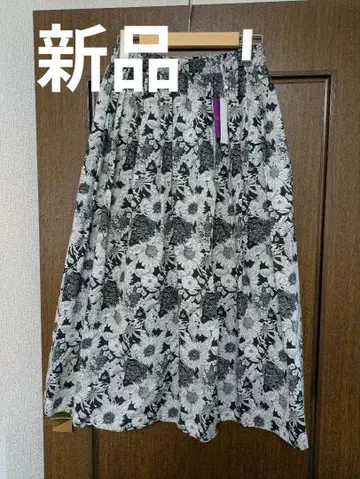 새상품 sosotto 리버티 롱 스커트 블랙