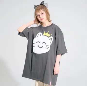 나루세 고양이 T셔츠