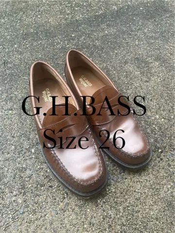 ghbass 브라운 로퍼 26