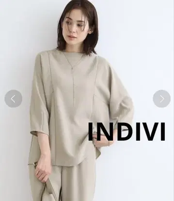 인디비 indivi 보틀넥 블라우스 12호 정가 10890엔