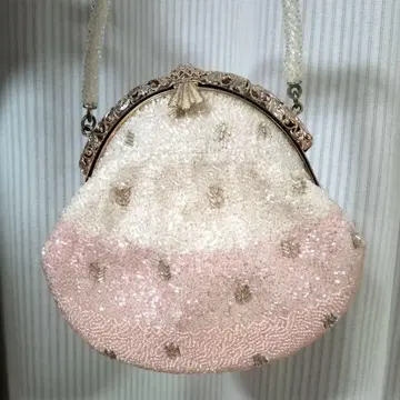 비즈 장식 조개 모양 일본 의류용 백