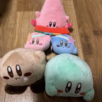 별의 커비 봉제인형 4개 세트