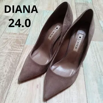 DIANA 24.0 다이애나 펌프스 하이힐 스웨이드 스틸레토