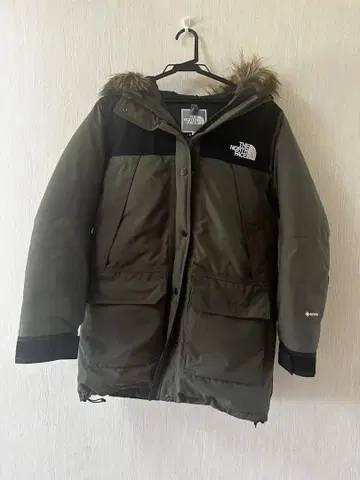 THE NORTH FACE 올리브 그린 다운 자켓 L 사이즈