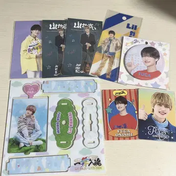 오오니시 후가 아크릴 스탠드 카드 씰 캔뱃지 모음
