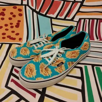 Vans 감자튀김 패턴 스니커즈