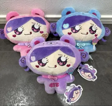 총 3종 세트 [시나 쿠마] [대] 봉제 인형 시나코 짱 압축 없음
