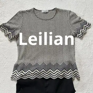 [Lillian] 레리안 티셔츠 둥근 카라 반팔 썸머 스웨터 넉넉한 핏