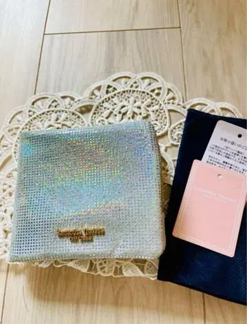 사만사 타바사 쁘띠 초이스 오로라 컬러 피그 가죽 반지갑