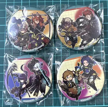 세계수의 미궁 V 예약 특전 캔뱃지 4세트