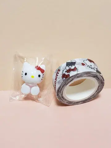 헬로키티 유리 입상 마스킹 테이프 2세트