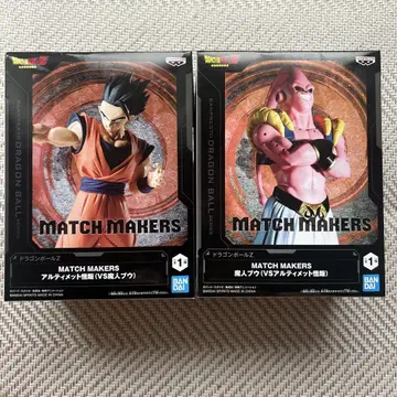 미사용 새상품 드래곤볼 Z MATCH MAKERS 피규어 세트