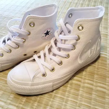 Converse 화이트 하이컷 스니커즈
