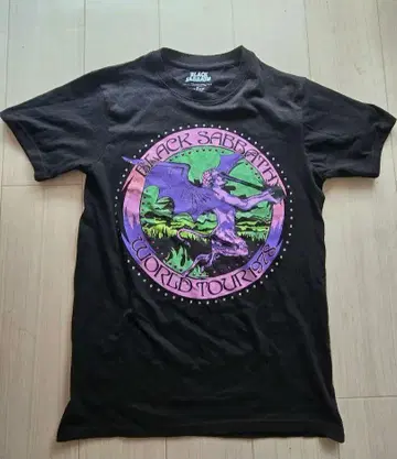 BLACK SABBATH WORLD TOUR 1978 T셔츠 M