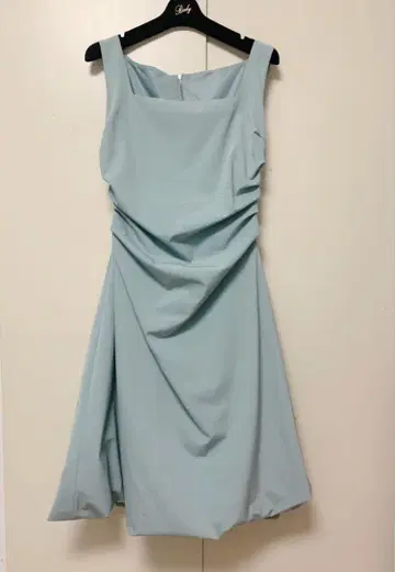 새상품급 고급 민트 벌룬 원피스