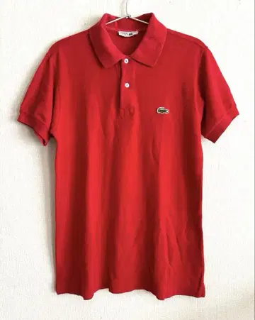 CHEMISE LACOSTE 라코스테 원포인트 보더 피케 셔츠 반팔