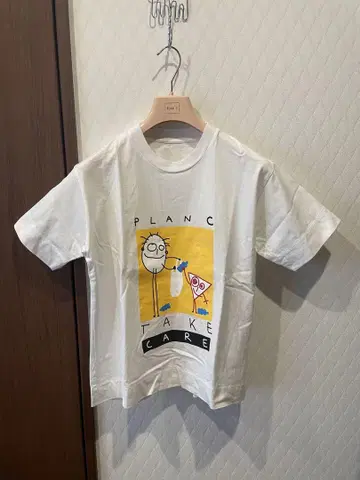 PLAN C 티셔츠 화이트 S