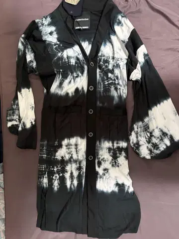 Black honey chili cookie KIMONO CARDIGAN