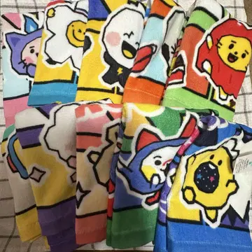 TREASURE TRUZ 캐릭터 컴플리트 핸드 타월 HIKUN