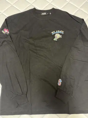XLARGE 블랙 긴팔 티셔츠 XL