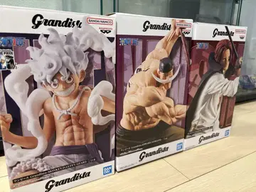 Grandista 원피스 루피 흰 수염 샹크스 피규어 세트