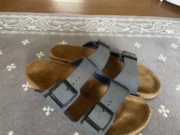 수회 착용 BIRKENSTOCK ARIZONA 빌켄 애리조나 34 네이비