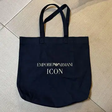 EMPORIO ARMANI ICON 네이비 토트백