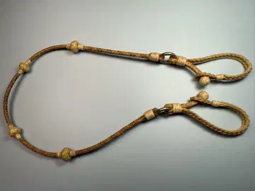 소가죽 6 Plait (뜨개질) 가죽 지갑 체인 (USA 제작)