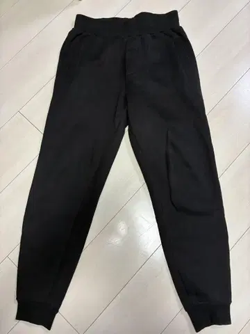 KUCHI DESIGHN 속기모 스웨트 팬츠 블랙
