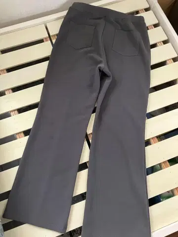 그레이 플레어 팬츠 약 90cm 기장 여성용 soeju
