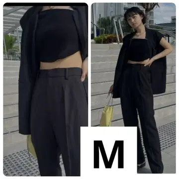 WAVE BUSTIER SET SLACKS PANTS [ M ]