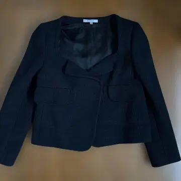 CARVEN 블랙 테일러드 자켓 34