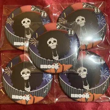 원피스 onepiece 무기와라 스토어 신주쿠 캔뱃지 5개 브룩 C