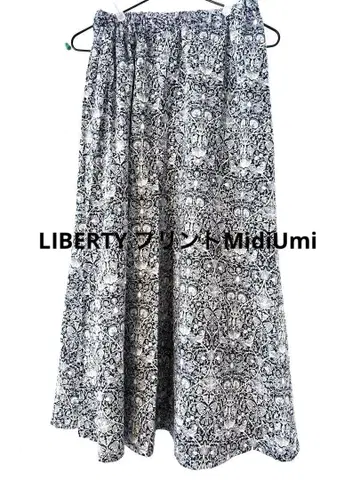 #세일 MidiUmi #LIBERTY #프린트 스커트 모리스 타나론