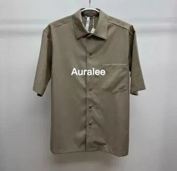 Auralee 25ss 울 셔츠