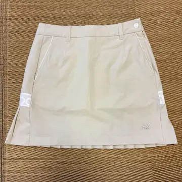 New Balance 여성용 골프 스커트 00 사이즈 베이지