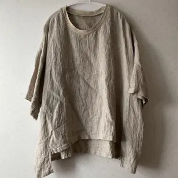[25AW] 저널 스탠다드 럭스 린넨 풀오버 베이지