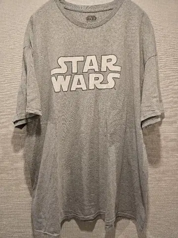 STAR WARS T셔츠 그레이 로고