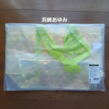 하마사키 아유미 오로라 클리어 토트백